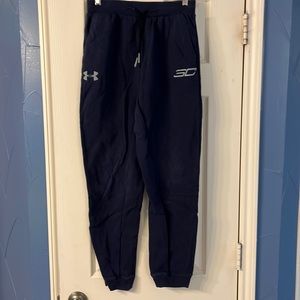 Boys navy joggers - SC under armour